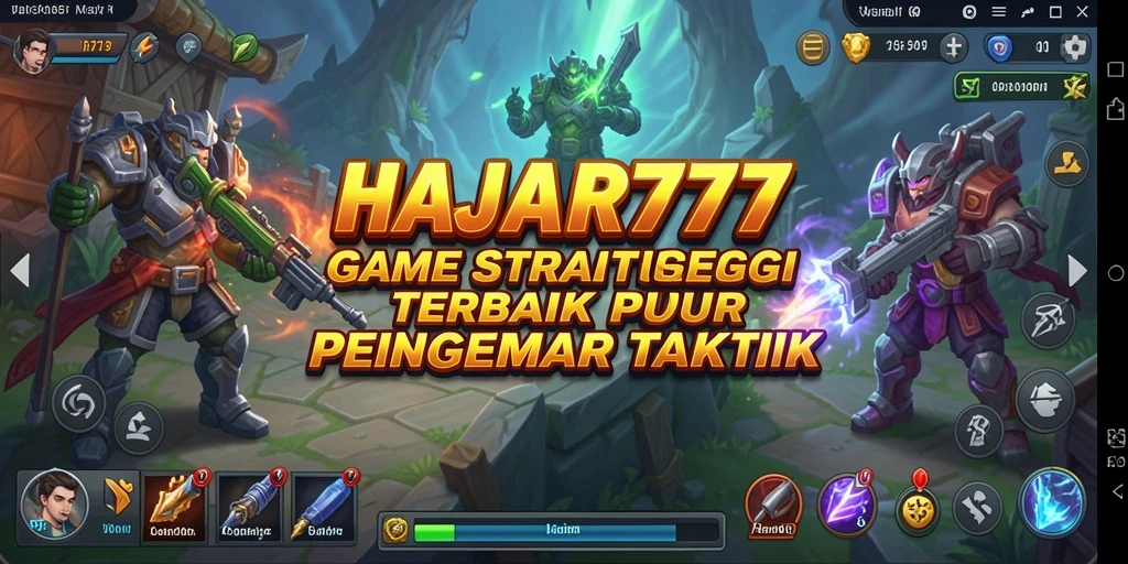 Tampilan gameplay menarik HAJAR777 dengan strategi mendalam.