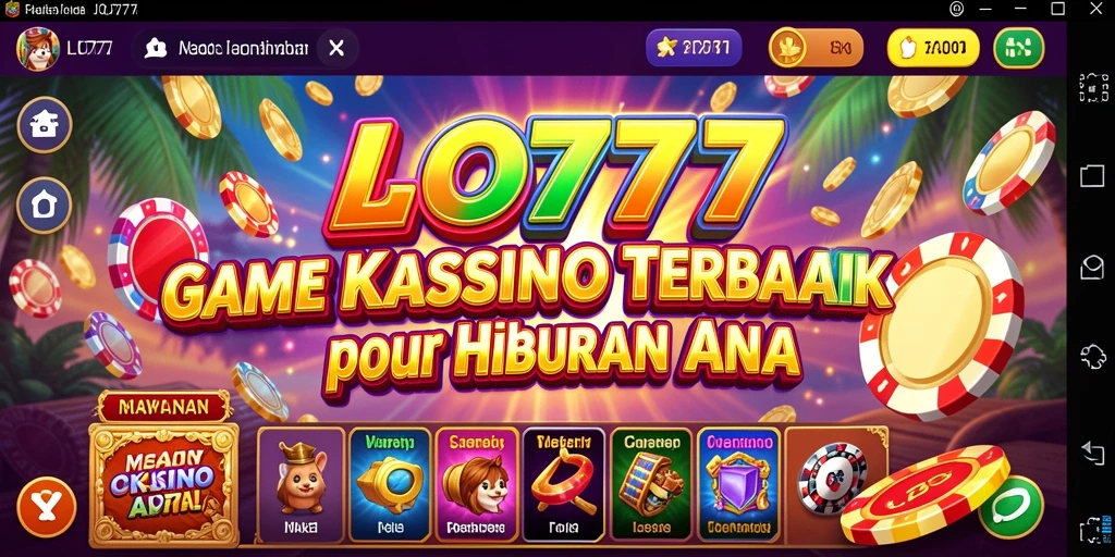 Screenshot gameplay LJO777 menampilkan suasana kasino yang mendebarkan.
